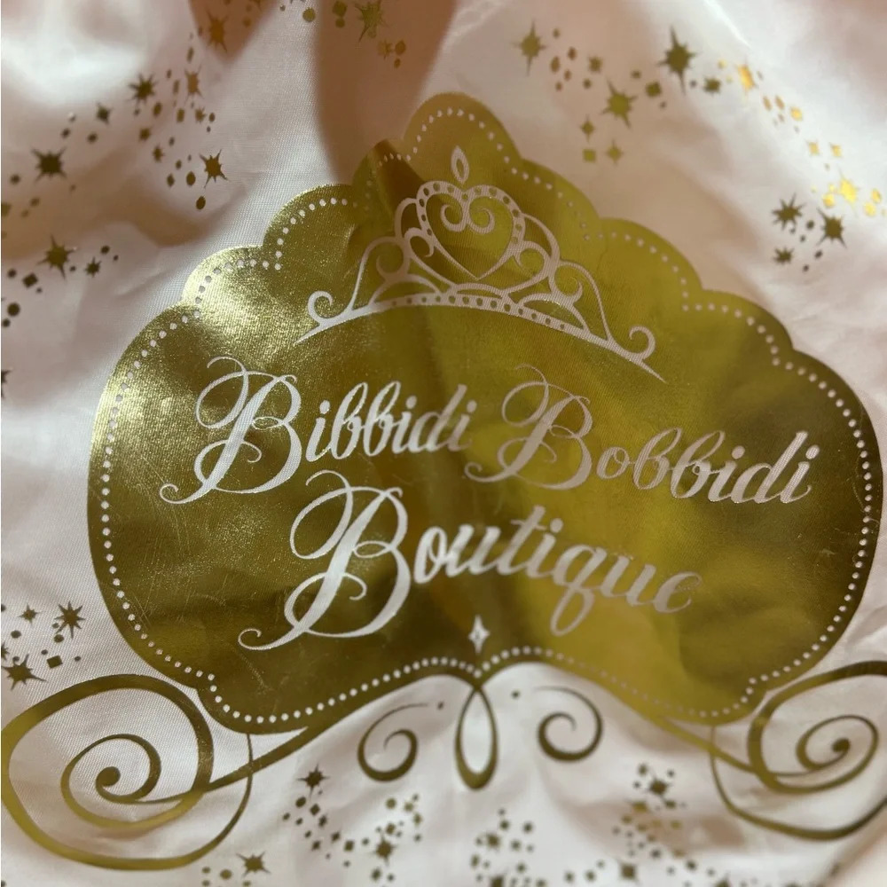 DISNEY PARKS PRINCESS BIBBIDI BOBBIDI BOUTIQUE PINK RUCKSACK BAG. EUC - Picture 4 of 6